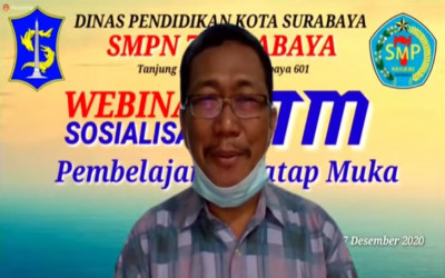 Sosialisasi dan Informasi terkait Pembelajaran Tatap Muka (PTM) SMP Negeri 7 Surabaya Kelas 8